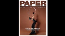 Kim Kardashian se desnuda en sesión de fotos para "Paper"