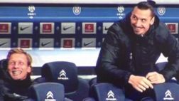 Zlatan Ibrahimovic le hizo una broma pesada al médico del PSG