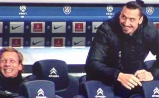 Zlatan Ibrahimovic le hizo una broma pesada al médico del PSG 