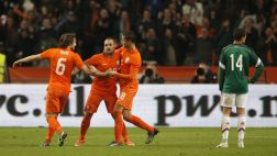 Holanda vs. México: Sneijder marcó golazo en derrota naranja