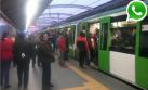 Vía WhatsApp: usuarios varados por avería en Metro de Lima