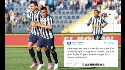 ¿Quiso Alianza jugar ante Comercio para 'limpiar' a Cueva?