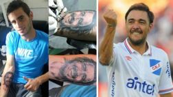 Álvaro Recoba, ídolo de uruguayos: Sub 20 se tatúa su rostro
