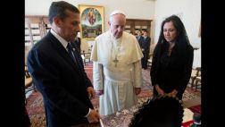 Humala le pide al Papa que nos ayude a llegar al Mundial