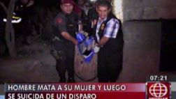 Mató a su pareja y se suicidó frente a sus amigos en Huaycán