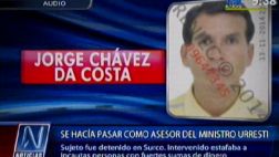 Estafador fingía ser policía y asesor de Daniel Urresti