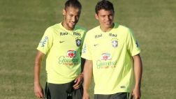 Thiago Silva buscó a Neymar para aclarar tema de la capitanía