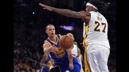 NBA: Stephen Curry y un pase de antología ante los Lakers