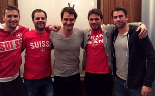 Federer y Wawrinka en curiosa foto para cerrar polémica