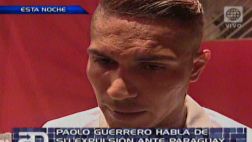 Paolo Guerrero habló sobre su expulsión y dijo esto