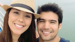 Karen Schwarz y Ezio Oliva llevan su amor a los negocios