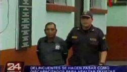 Asaltos a taxis: delincuentes se hacen pasar por discapacitados