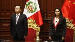 Presidente de Asamblea Popular China visitó el Congreso peruano