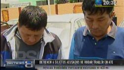 Ate: recuperan camión con mercadería valorizada en S/. 450 mil