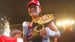 Linda Lecca tras retener título mundial: "Fue una pelea dura"