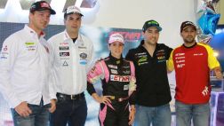 Motorshow: Destacados pilotos estuvieron en stand de ETNA