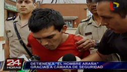 Avezado 'Hombre Araña' cayó tras robar en casa de La Victoria