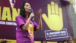 Nadine pide compromiso en lucha contra violencia a la mujer