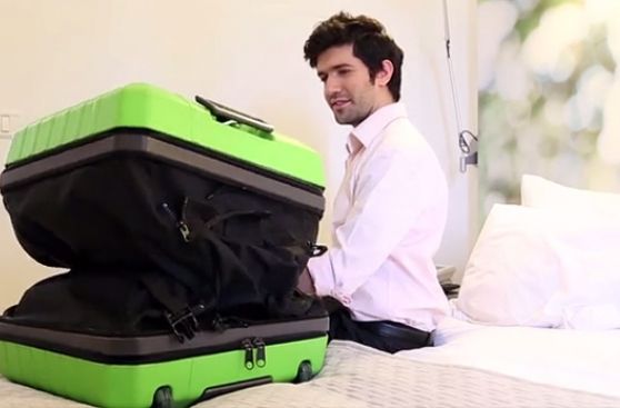 ¿Sin lugar en la maleta? Fugu se estira para que todo quepa ahí