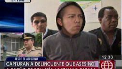 El Agustino: cayó presunto asesino de dueño de pollería
