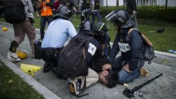 Hong Kong: Protestas dejan 40 detenidos y cuatro heridos