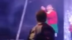 El llanto de la 'Chilindrina' tras la muerte de 'Chespirito'