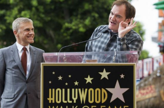 Quentin Tarantino acompaña a su actor fetiche en distinción