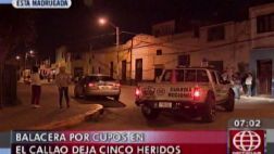 Callao: balacera por cobro de cupos dejó cinco heridos