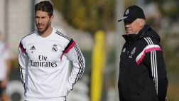 Sergio Ramos elogió a Carlo Ancelotti: "Tiene nuestro respeto"