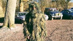 Lewis Hamilton ‘se convirtió’ en Chewbacca para jugar paintball