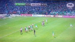 Atlético Nacional vs. River: tiro libre casi vence a Barovero
