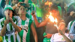 Hincha de Atlético Nacional perdió dos dedos por pirotécnicos