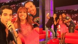 Magaly Medina reúne en su set a Guty Carrera y Roberto Martínez