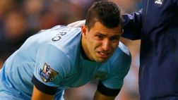 Sergio Agüero se lesionó y abandonó campo con lágrimas (VIDEO)