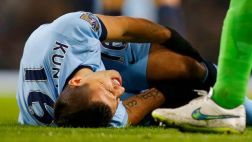 Pellegrini confirmó que Sergio Agüero será baja en Champions