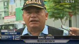 Daniel Urresti: “No movilizaré policías para cuidar partidos”