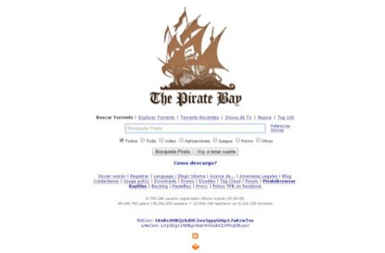 Pirate Bay queda fuera de servicio tras redada en Suecia
