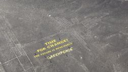 Greenpeace no reconoce daños en las líneas de Nasca