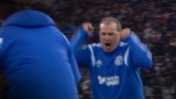 Marcelo Bielsa y los 'saltos de cabra' en gol del Marsella