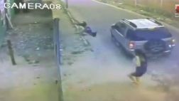 YouTube: Mujer sobrevive a impactante atropello en Brasil