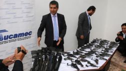Incautan 79 armas y más de 20 mil municiones irregulares