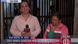 Puente Piedra: niño perdió tres dedos al explotarle pirotécnico