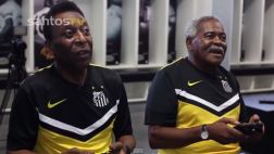 YouTube: Pelé y Coutinho se juntaron para jugar por el Santos