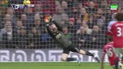 David de Gea y su espléndida atajada a Mario Balotelli (VIDEO)