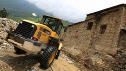 Huaral: hundimiento de tierra deja siete familias sin viviendas