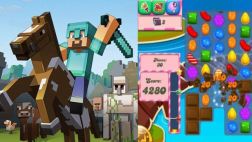 Windows Phone se arma y trae consigo Minecraft y Candy Crush