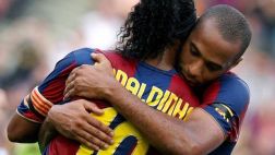 Facebook: Ronaldinho desea suerte a Thierry Henry tras retiro