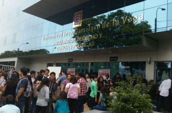 Garcilaso: facultad fue reabierta para que alumnos den exámenes