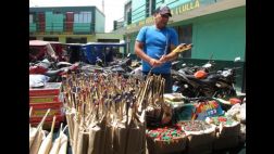 Chiclayo: decomisaron más de una tonelada de pirotécnicos