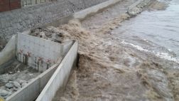 Caudal del río Rímac registró hoy su promedio más alto del mes